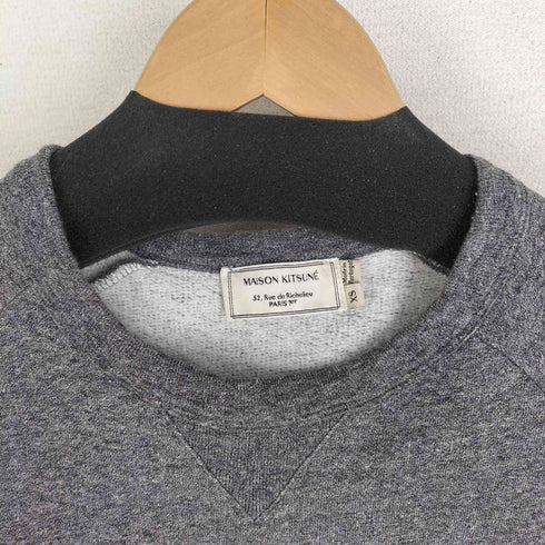 メゾンキツネ MAISON KITSUNE トリコロール フォックス パッチ スウェット メンズ import:XS