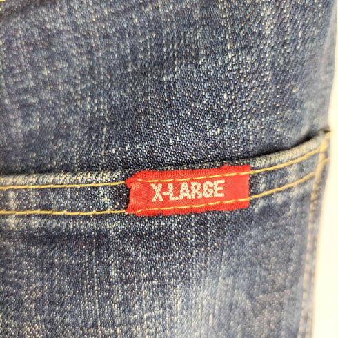 エクストララージ XLARGE ストレートデニムパンツ メンズ