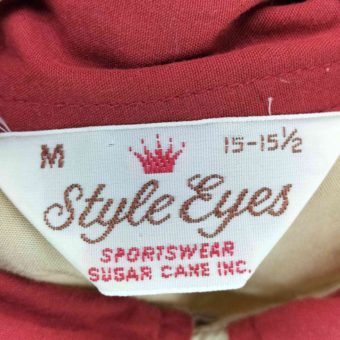 シュガーケーン SUGAR CANE レーヨン ラグランスリーブ S/S シャツ レディース JPN:M