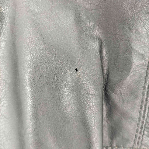 TRUE FRIEND 90-00S 本革 カーコート ハーフレザーコート 裏地キルティング メンズ import:S