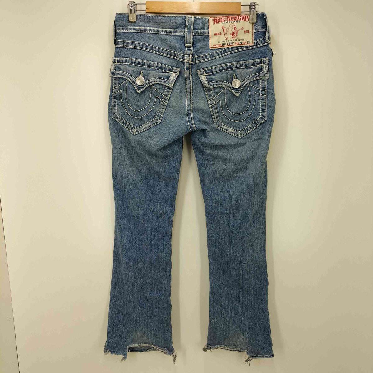 美品 希少 トゥルーレリジョン BILLY BIGT USA製 29 40％OFF】 TRUE RELIGION/トゥルーレリジョンBILLY BIG T 正規品