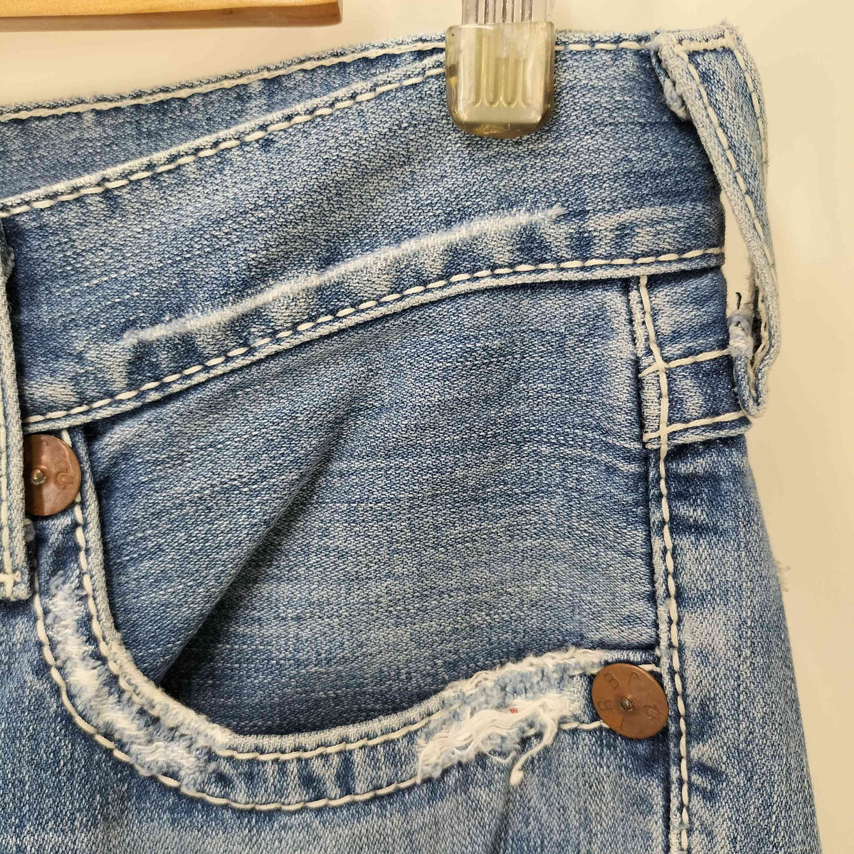 トゥルーレリジョン TRUE RELIGION USA製 Billy big T メンズ 28/33 