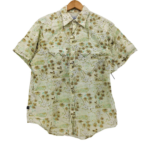 ロックマウント ROCK MOUNT 80-90S USA製 総柄 S/S ウエスタンシャツ メンズ