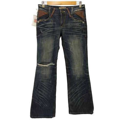 LOLITA JEANS レザー切替ブーツカットデニム メンズ JPN:M