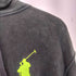 ポロバイラルフローレン Polo by RALPH LAUREN ビッグポニー刺繍 前V プルオーバーフーディ パーカー メンズ import:L