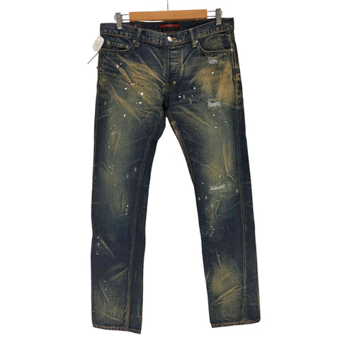 スワッガー SWAGGER ペイントデニムパンツ メンズ US:30-31
