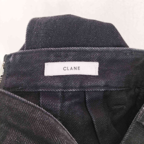 クラネ CLANE CIRCLE CUT LAYERED DENIM SKIRT レディース JPN:2