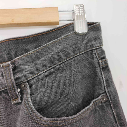リーバイス Levis 90s USA製 501 先染め ブラックデニムパンツ メンズ W33 L30