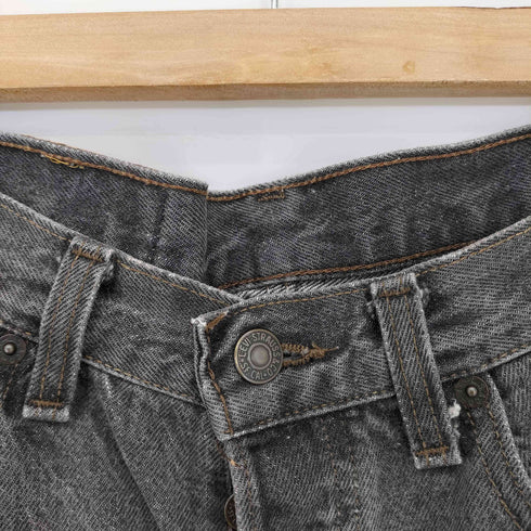 リーバイス Levis 90s USA製 501 先染め ブラックデニムパンツ メンズ W33 L30