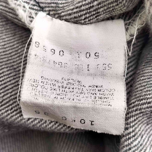 リーバイス Levis 90s USA製 501 先染め ブラックデニムパンツ メンズ W33 L30