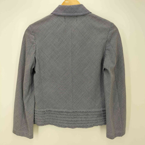 トリココムデギャルソン tricot COMME des GARCONS 00S ギンガムチェック丸襟ジャケット レディース JPN:S