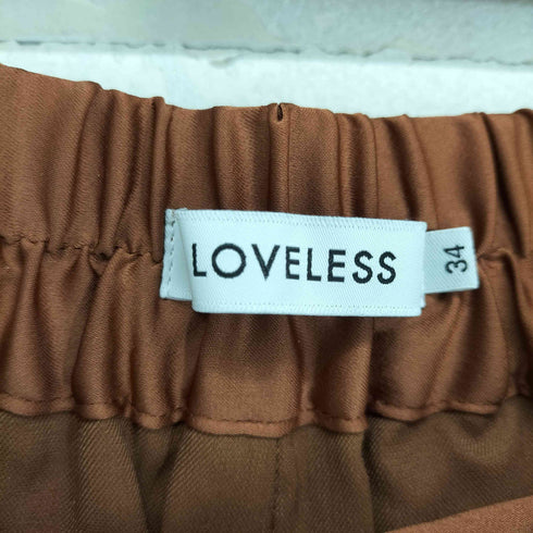 ラブレス LOVELESS レースワイドパンツ レディース JPN:34