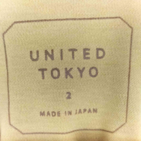 ユナイテッドトウキョウ UNITED TOKYO テクノラマスムースクルーネックカットソー メンズ JPN:2