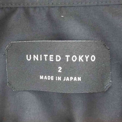 ユナイテッドトウキョウ UNITED TOKYO スキッパービックシルエットシャツ メンズ JPN:2