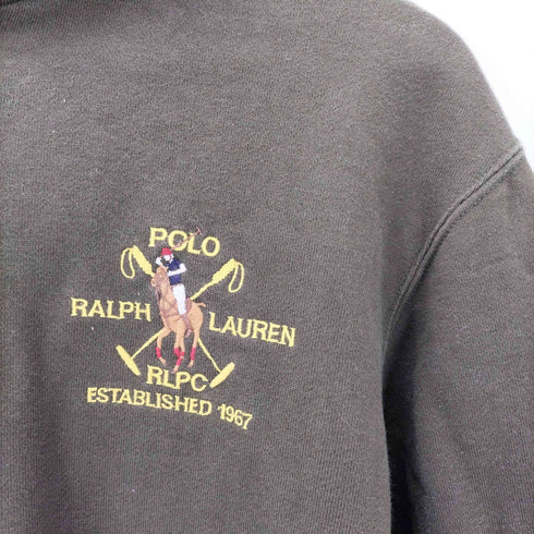 ポロバイラルフローレン Polo by RALPH LAUREN 刺繍ロゴ プルオーバーパーカー メンズ 170