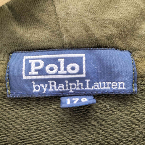 ポロバイラルフローレン Polo by RALPH LAUREN 刺繍ロゴ プルオーバーパーカー メンズ 170