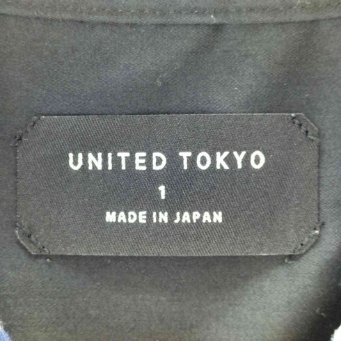ユナイテッドトウキョウ UNITED TOKYO 小紋ロングバンドカラーシャツ メンズ JPN:1