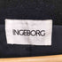 インゲボルグ INGEBORG ノーカラー カシミアウール昆ウールジャケット レディース