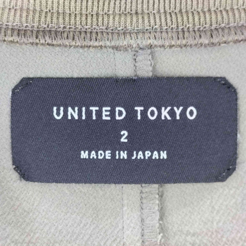 ユナイテッドトウキョウ UNITED TOKYO ポリエステルクルーネックTシャツ メンズ JPN:2
