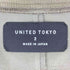 ユナイテッドトウキョウ UNITED TOKYO ポリエステルクルーネックTシャツ メンズ JPN:2