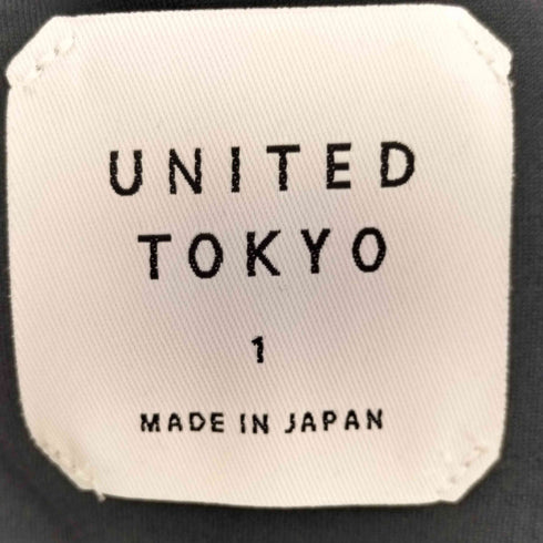 ユナイテッドトウキョウ UNITED TOKYO ウォッシャブルシルクTシャツ メンズ JPN:1