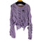 Kroche PARIS クロップドシャギーニット レディース TU