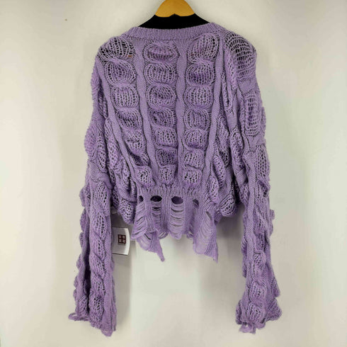 Kroche PARIS クロップドシャギーニット レディース TU