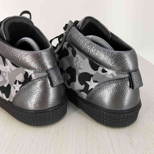 ジミーチュウ JIMMY CHOO スター 星刺繍 ミドルカットスニーカー メンズ 42 1/2