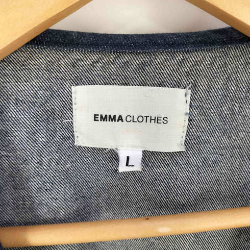 エマクローズ EMMA CLOTHES マルチポケットデニムミリタリーベスト メンズ JPN:L