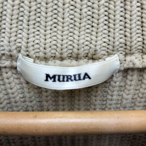 ムルーア MURUA MIXバイカラーニット レディース FREE