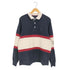 トミーヒルフィガー TOMMY HILFIGER ロゴ刺繍 ラガーシャツ メンズ import:L