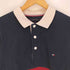 トミーヒルフィガー TOMMY HILFIGER ロゴ刺繍 ラガーシャツ メンズ import:L