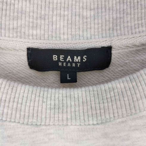 ビームスハート BEAMS HEART レタード ビッグ スウェット メンズ JPN:L
