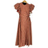 CELLENDI PARIS パフスリーブチェックワンピース レディース import:XL