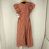 CELLENDI PARIS パフスリーブチェックワンピース レディース import:XL
