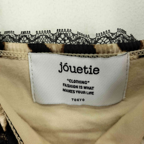ジュエティ jouetie フラワーカットキャミワンピース レディース JPN:M