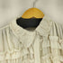 ザラ ZARA フリルデザイン L/S ブラウス レディース import:S