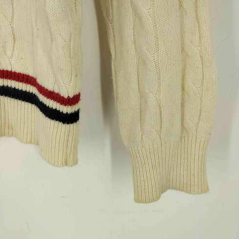 フレッドペリー FRED PERRY 刺繍ロゴ Vネック チルデンニット メンズ 10