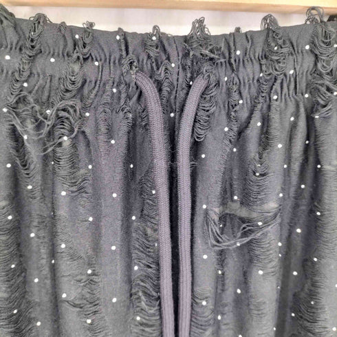 UYU Rhinestone Damage Easy Pants レディース JPN:M