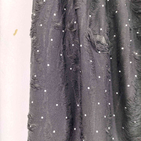 UYU Rhinestone Damage Easy Pants レディース JPN:M