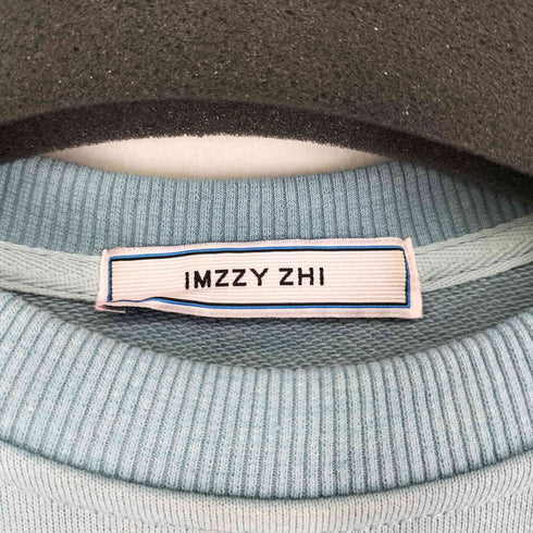 IMZZY ZHI 異素材切替 L/S ワンピース レディース