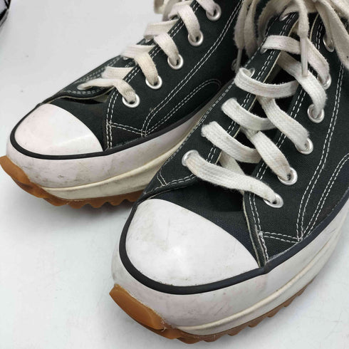 コンバース CONVERSE RUN STAR HIKE BLACK HI CUT ランスター ハイク ブラック ハイカットスニーカー メンズ CONVERSE:9 1/2