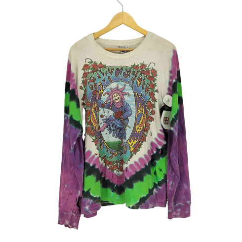 リキッドブルー LIQUID BLUE 1993コピーライト 総柄長袖カットソー メンズ JPN:XL
