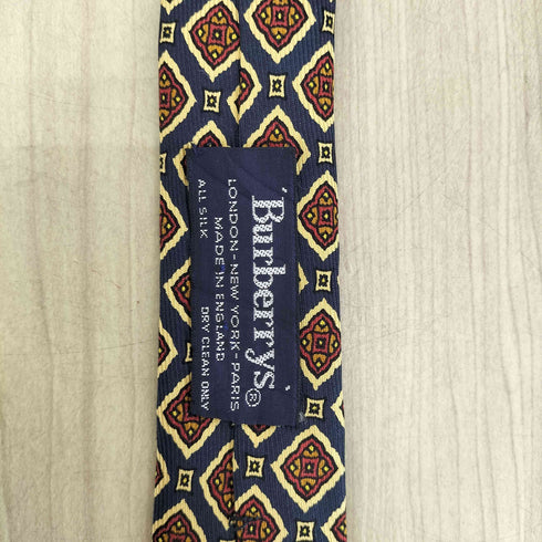 バーバリーズ BURBERRYS ダイヤモンドデザインシルクネクタイ メンズ