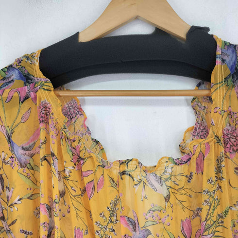 総柄 S/S ワンピース レディース