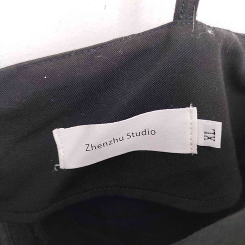 Zhenzhu Studio ブラックキャミサロペット レディース