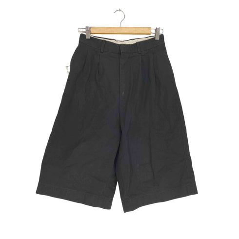 アレキサンダーマックイーン Alexander McQueen コットン2タックワイドクロップドパンツ メンズ JPN:44