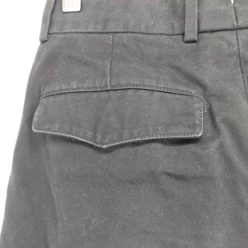 アレキサンダーマックイーン Alexander McQueen コットン2タックワイドクロップドパンツ メンズ JPN:44