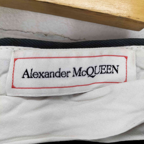 アレキサンダーマックイーン Alexander McQueen コットン2タックワイドクロップドパンツ メンズ JPN:44