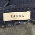 ランダ RANDA 裾プリーツデニムワンピース レディース JPN:1